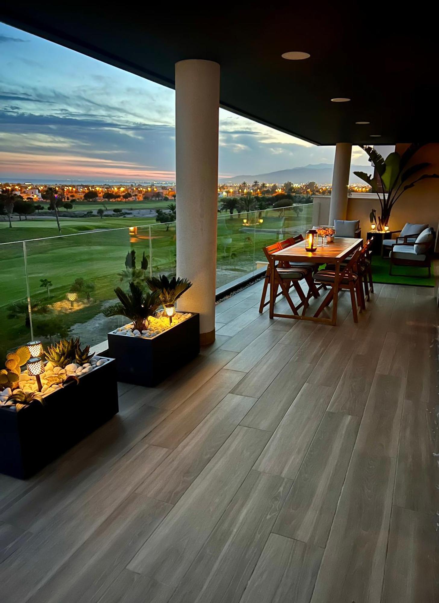 Atico Toyo Golf Apartman Retamar  Kültér fotó